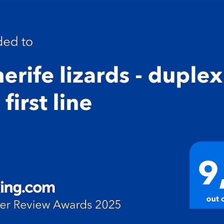 Tenerife Lizards - Duplex In The First Line Callao Salvaje Εξωτερικό φωτογραφία
