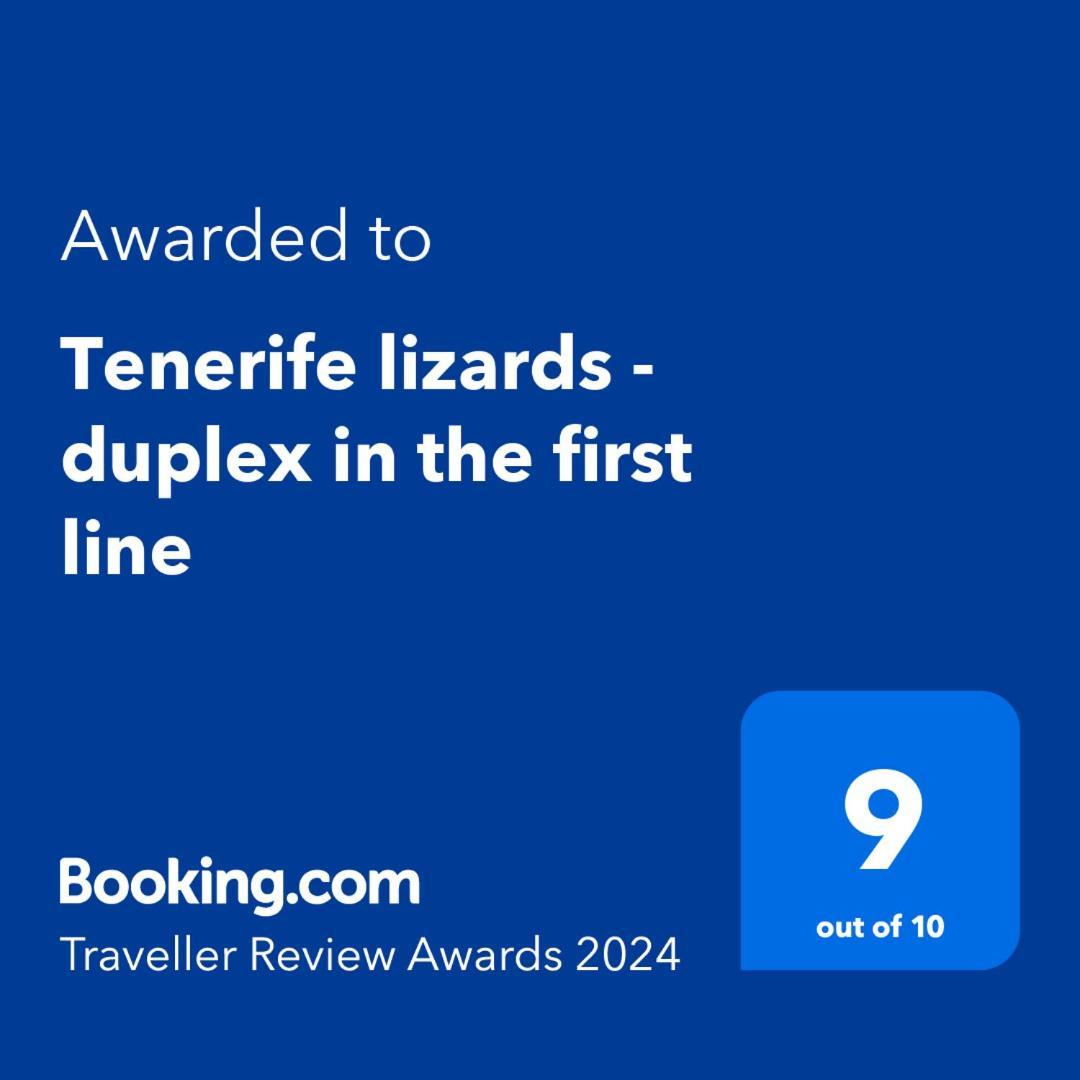 Tenerife Lizards - Duplex In The First Line Callao Salvaje Εξωτερικό φωτογραφία