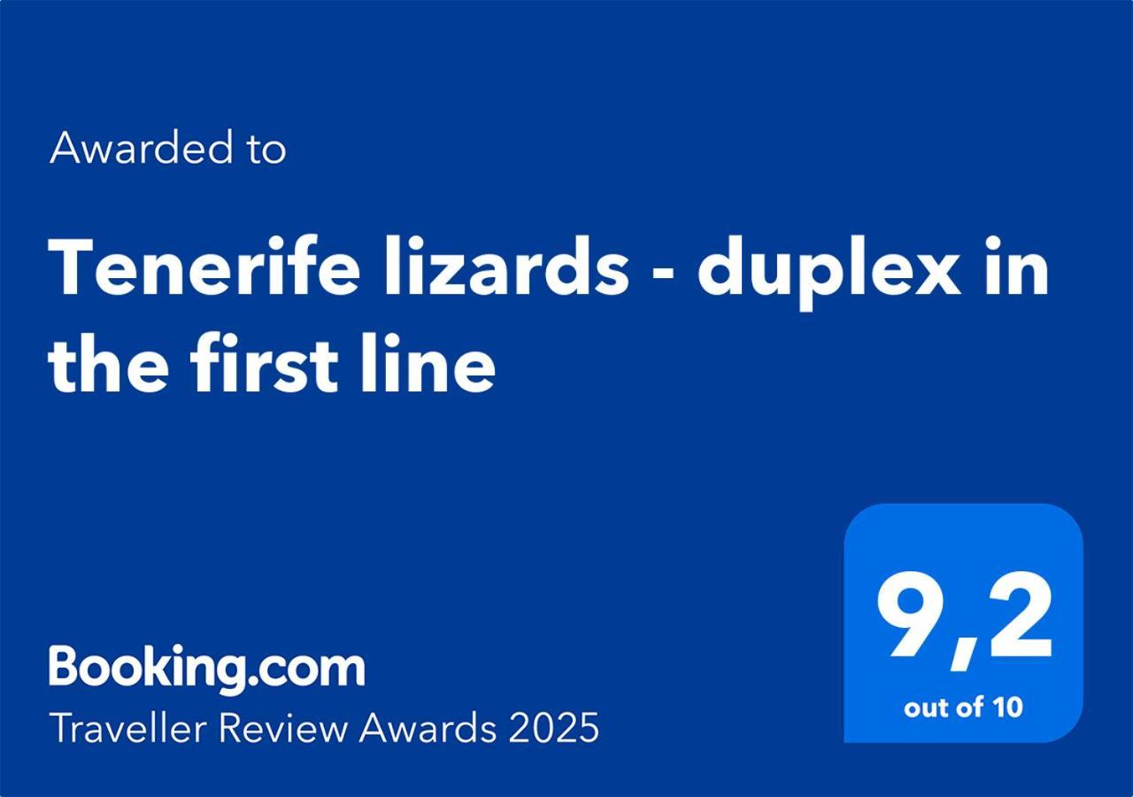 Tenerife Lizards - Duplex In The First Line Callao Salvaje Εξωτερικό φωτογραφία